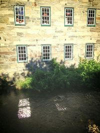 Built structure in water