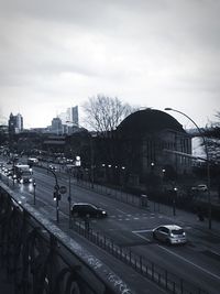 Traffic on road