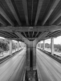 Interior of bridge