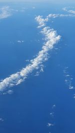 Low angle view of clouds in sky