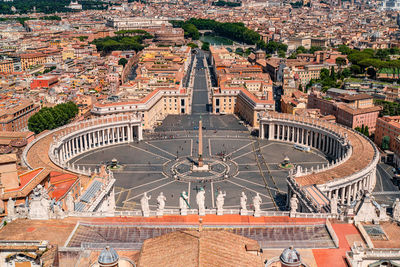 Vatican from the st. peters basilica