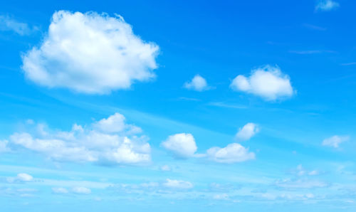 Low angle view of clouds in sky