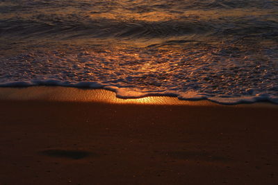 View of sandy beach