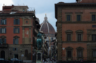 View of buildings in city