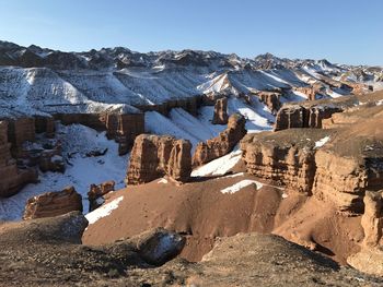 Panoramic view of landscape against sky