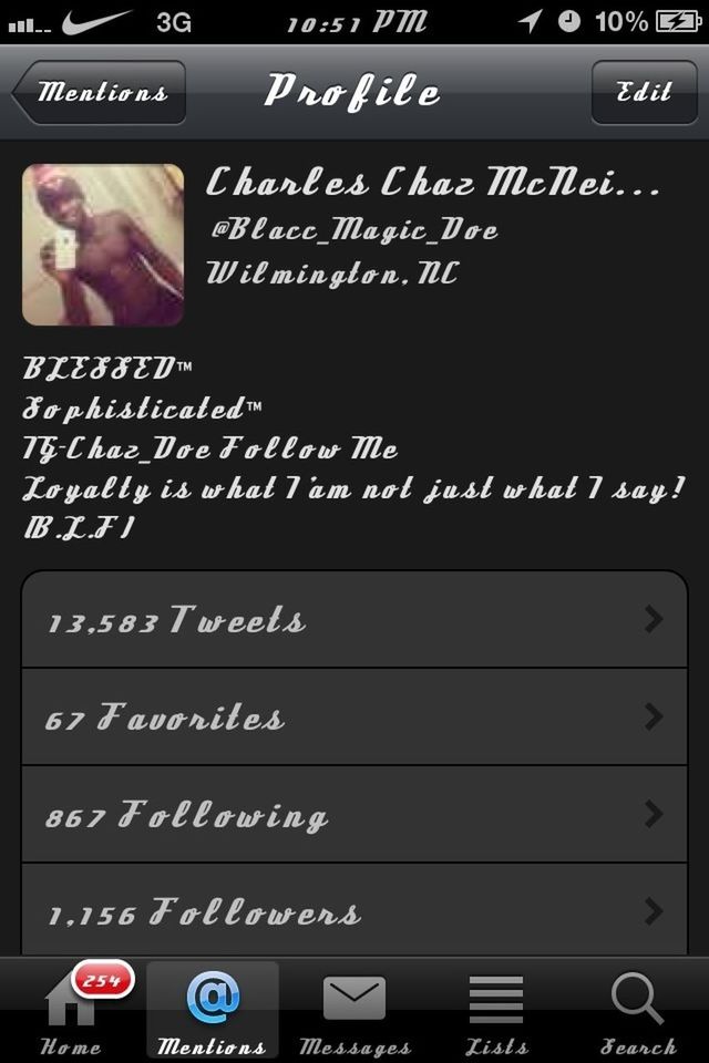 Follow me on twitter @blacc_magic_doe