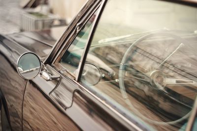 Close-up of piano keys