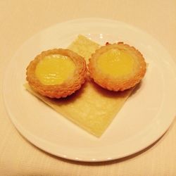 Close-up of dessert in plate