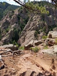 Mountain against sky