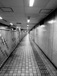 Illuminated corridor