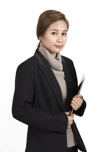 Portrait of a young woman