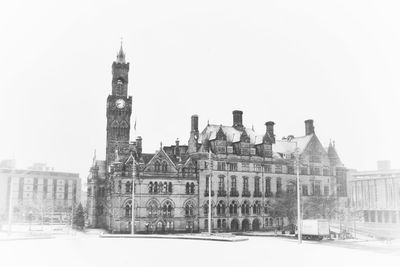 View of building in winter