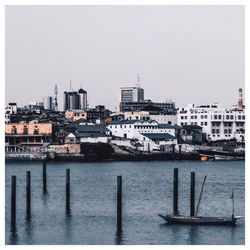 View of city at waterfront