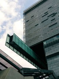 Low angle view of building against sky