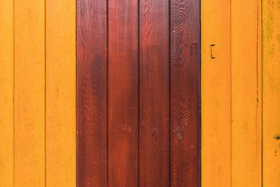 Full frame shot of wooden door