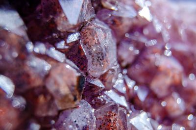 Full frame shot of ice cream