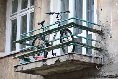 Low angle view of old building