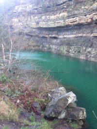 Scenic view of lake