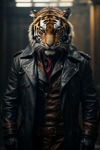 leather jacket
