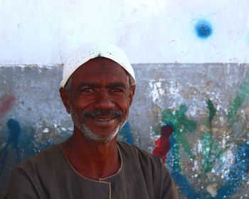 Portrait of a smiling young man