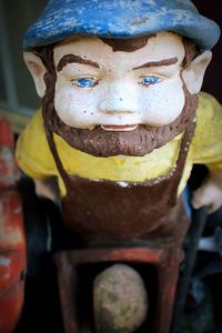 Close-up portrait of a smiling