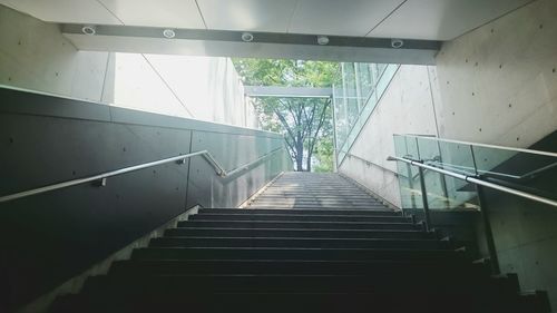 Low angle view of staircase