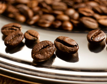 Close-up of coffee beans