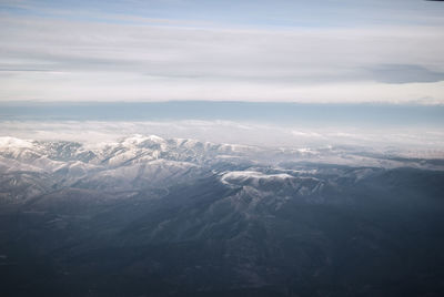 Aerial view of landscape