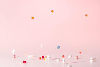 Close-up of colorful balloons