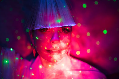 Close-up portrait of a teenage boy