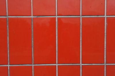 Full frame shot of tiled wall