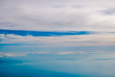 Low angle view of clouds in sky