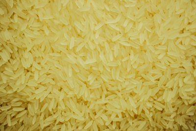 Full frame shot of yellow rice