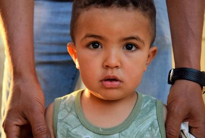 Portrait of cute boy