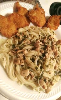 Close-up of served food