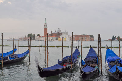 Boats in sea