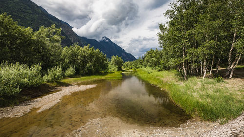 Panoramic view of landscape against sky