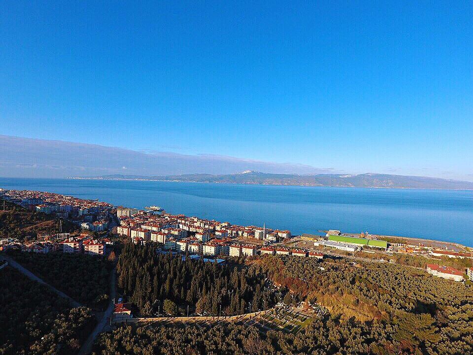 sea, blue, sky, outdoors, no people, clear sky, scenics, water, mountain, horizon over water, day, beauty in nature, nature