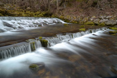 View of waterfall