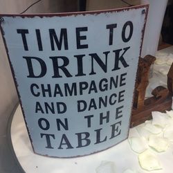 Information sign on wall