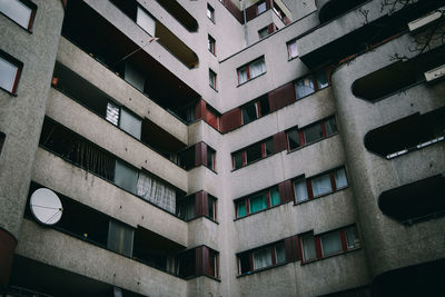 Low angle view of residential building