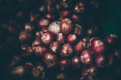 Full frame shot of blackberries