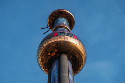 Low angle view of building against sky in vienna 