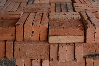 Full frame shot of bricks