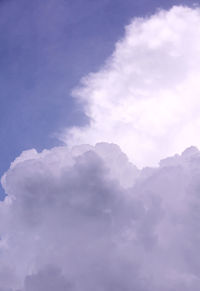 Low angle view of clouds in sky