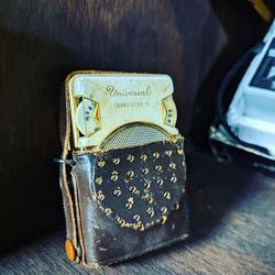 Close-up of bag on table