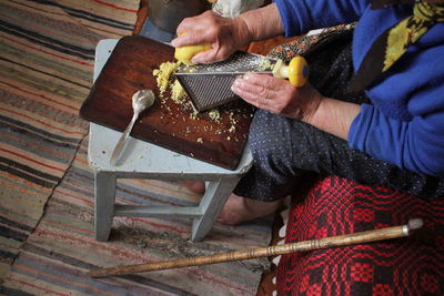 Senior woman in the countryside