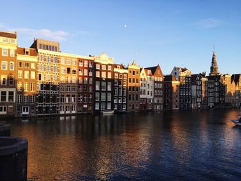 Buildings at waterfront