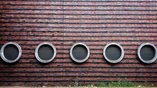 Full frame shot of brick wall