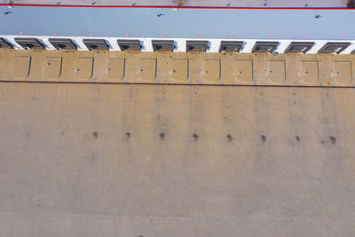 Close-up of wooden wall